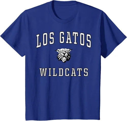 Vista 54 de Camiseta de Los Gatos de la escuela secundaria de Wildcats C1