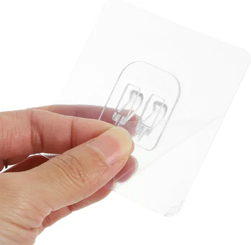 Vista 4 de 20 parches adhesivos para estantes de ducha para accesorios de almacenamiento de baño