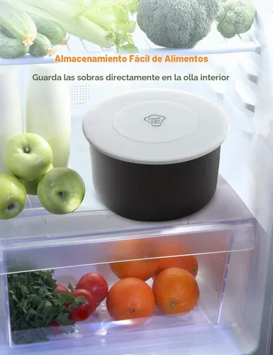 Vista 2 de Goldlion Tapa de almacenamiento de silicona para olla interior Ninja Foodi
