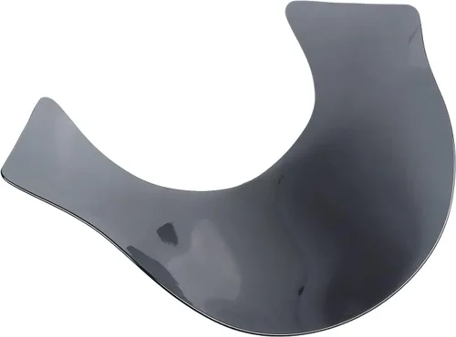 Vista 4 de Parabrisas de carenado de labio ahumado compatible con Harley Dyna Sportster Softail