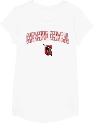 Vista 16 de Cheyenne Central High School Indians T-Shirt C2