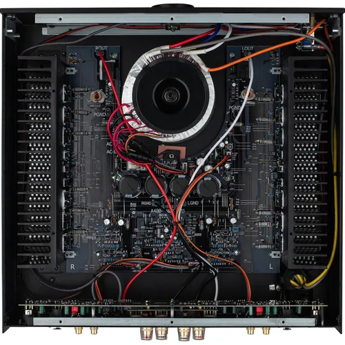 Vista 3 de Dayton Audio Amplificador de potencia estéreo A400 2x200 vatios