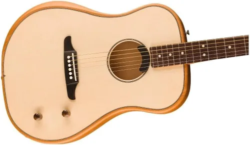Vista 4 de Fender Highway Series Dreadnought - Guitarra acústica eléctrica