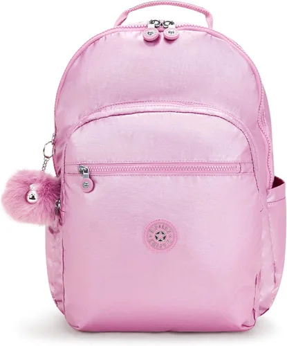 Vista 48 de Mochila Kipling Seoul extra grande para laptop de 17", Grande True Blue Tonal 2