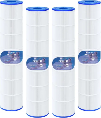 Vista 10 de Future Way Paquete de 4 cartuchos de filtro de piscina C4030 de repuesto para Hayward SwimClear C4030, C4025, C4020, reemplazar Hayward CX880XRE