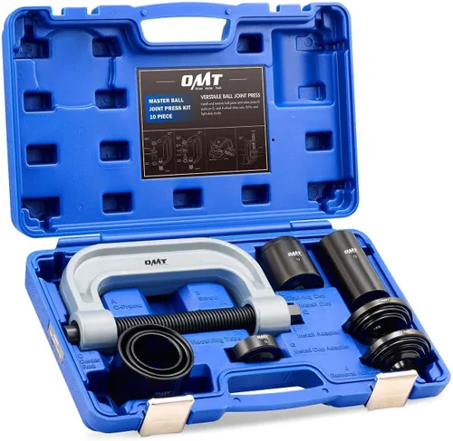 Vista 9 de Kit de prensa de rótula Orion Motor Tech, herramienta de extracción de rótula resistente con adaptadores para 4 ruedas motrices, herramienta