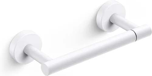 Vista 26 de FORIOUS Soporte de pared para papel higiénico, soporte de rollo de papel higiénico de doble poste giratorio de acero inoxidable para baño