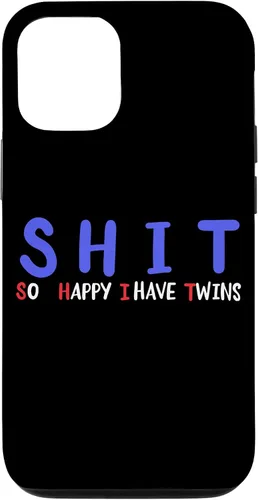 Vista 26 de Twins Dad Twins Mom Funny Twins Parents Of Twins New Parents Case for iPhone 16