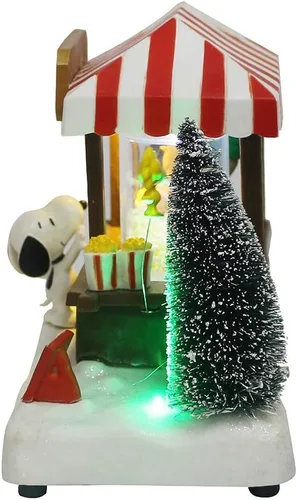 Vista 5 de Kurt Adler - Pieza de mesa musical LED Peanuts de 7 pulgadas