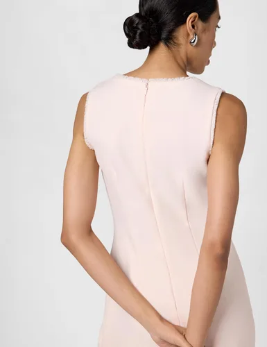 Vista 6 de KARL LAGERFELD Vestido de tweed con bolsillos para mujer