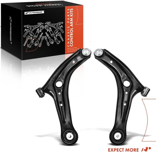 Vista 8 de A-Premium 2 brazos de control delanteros inferiores, con rótula y buje, compatibles con Mazda 2 2011 2012 2013 2014