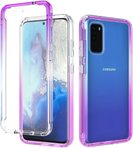Vista 226 de Pzwoxukhov Funda para Xiaomi Poco M3 M2010J19CG M2010J19CI Caso, alta transparencia, color degradado, funda de absorción de impactos anticaída