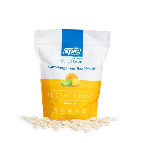 Vista 8 de Epic Xylitol - Goma de mascar de fruta fresca, 1000
