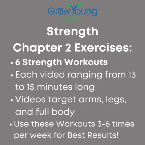 Vista 5 de Grow Young Fitness Capítulo dos ejercicios de fuerza para personas mayores - Construye músculo y aumenta el metabolismo - Simple seguro efectivo