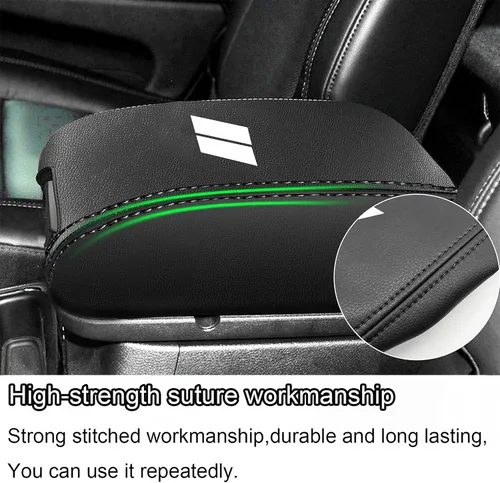 Vista 27 de YOSRTER Accesorios para Dodge Durango 2011-2018 2019 2020 Funda para reposabrazos de consola central, caja interior, decoración de reposabrazos