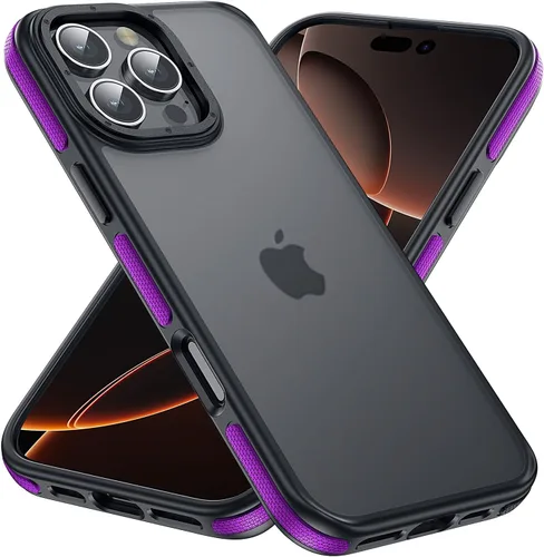 Vista 84 de Yriklso 3 en 1 Funda Magnética Fuerte para iPhone Air, 1X Protector de Pantalla + 1X Protector de Lente de Cámara, Cubierta Protectora a Prueba