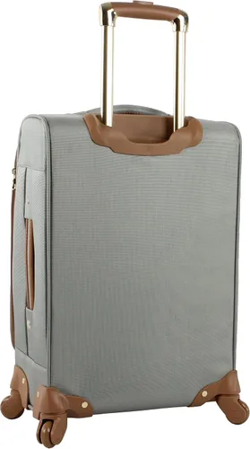 Vista 4 de Steve Madden Colección de equipaje de diseñador Maleta ligera y expandible para hombres y mujeres Bolsa de transporte duradera de 20 pulgadas