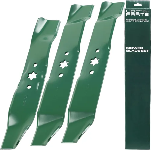 Vista 51 de UDC Parts 103-6401 Hojas de cortadora para Exmark de 48 pulgadas 103-6401-S 103-6381-S 103-6381 103-6391-S 103-6391 103-6396 103-6396-S Lazer Z Turf
