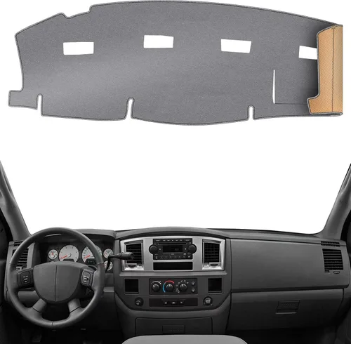 Vista 31 de Cubierta de tablero Tapete de salpicadero Compatible con Chevy Cruze 2015-2011 (para transmisión en la izquierda), Alfombra de salpicadero de coche