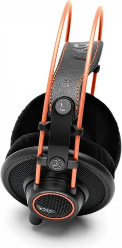 Vista 7 de Audífono para estudio de referencia abierta sobre los oídos AKG Pro Audio K712 PRO