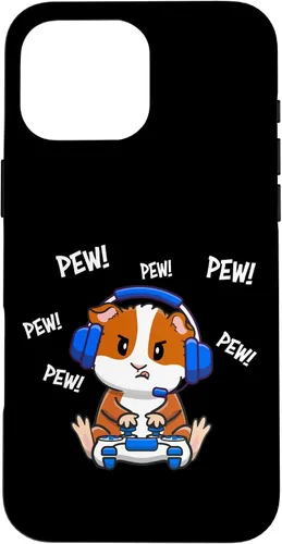 Vista 19 de Girls Boys Wheek Merch Kids Video Gamer Guinea Pig Lover Case for iPhone 17