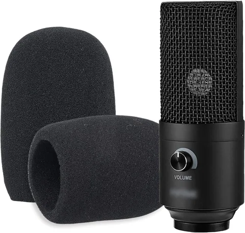 Vista 5 de YOUSHARES Filtro Pop K669B, Pantalla Antiviento de Micrófono de Espuma Compatible con Micrófono USB Fifine (K669B K669 K669L K669G K669PRO2 K669S)
