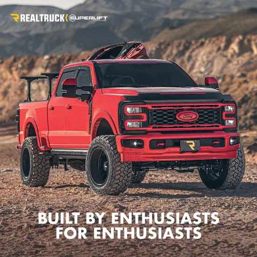 Vista 2 de SUPERLIFT SUSPENSION Kit de nivelación de 2 pulgadas para Ford F-250/F-350 Espaciadores de bobina 40031 Compatible con Ford F-250 / F-350