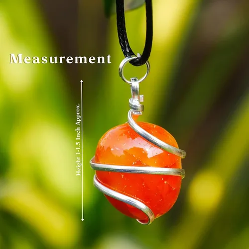 Vista 52 de PYOR Collar con colgante curativo de Reiki de cristal, gemas de buena suerte, prosperidad, riqueza, piedras preciosas naturales, collares de buena