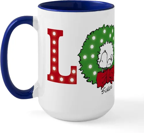 Vista 28 de CafePress SNOOPY Joe Cool - Taza de café de cerámica (15.0 fl oz)