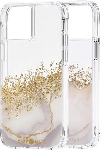 Vista 6 de Case-Mate - Funda Karat Marble para iPhone 13 con diseño de mármol, protección contra caídas de 10 pies, 5.4 pulgadas