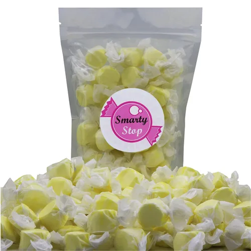 Vista 64 de Dulces gourmet suaves y masticables de agua salada, envueltos individualmente, bolsa a granel (pastel de manzana, 1 libra (paquete de 1))