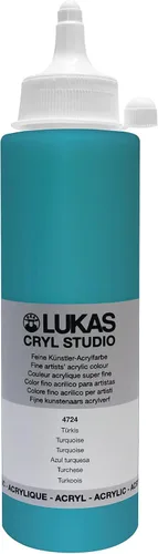 Vista 58 de Lukas CRYL Studio Artist - Pintura acrílica para artistas, Alizarín Carmesí, botella de 250 ml - Pinturas acrílicas de alto pigmento para pintar