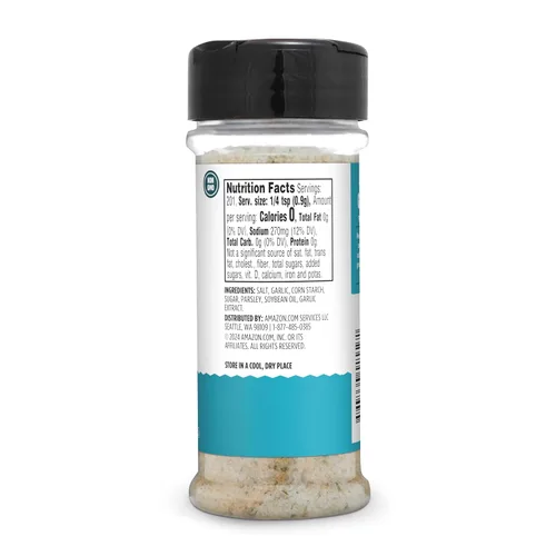Vista 4 de Amazon Grocery, Sal de ajo con perejil, 6.4 Oz