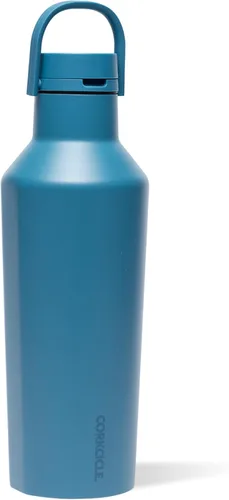 Vista 44 de Corkcicle Classic Sport Canteen - Botella de agua aislada de acero inoxidable, compacta y apta para viajes, duradera, apta para lavavajillas, sin