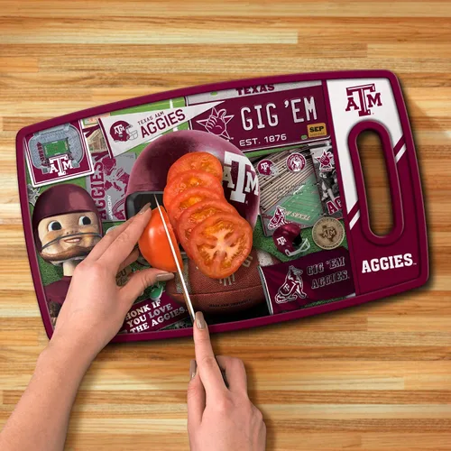 Vista 4 de YouTheFan NCAA Retro Series Tabla de cortar