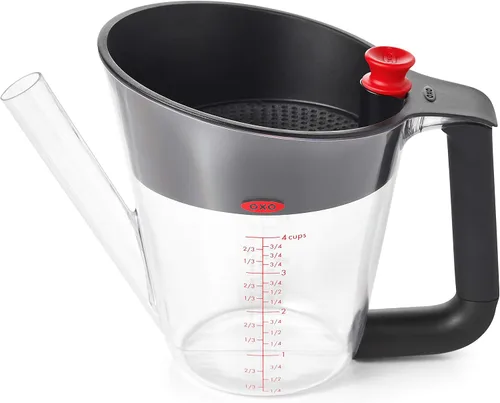 Vista 8 de OXO Good Grips - Separador de grasa de 4 tazas, plástico, talla única (paquete de 12)