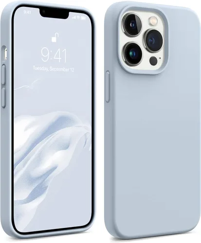 Vista 28 de AOTESIER Funda magnética para iPhone 13 Pro Max, compatible con MagSafe, protección militar a prueba de golpes, funda de silicona con forro de Verde