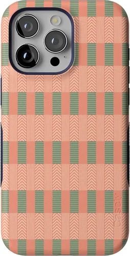 Vista 134 de Funda Casely para iPhone 15 Pro Max Todas las sonrisas Adhesivo de cara sonriente Compatible con MagSafe Diseño protector audaz
