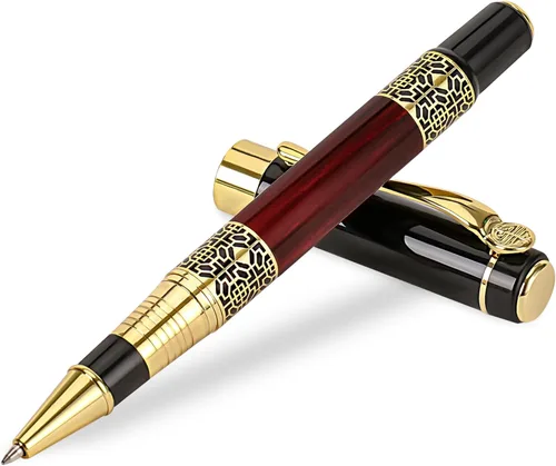 Vista 10 de Bnesi Bolígrafo de lujo, juegos de bolígrafos de escritura personalizados, bonitos bolígrafos para hombres y mujeres, regalo profesional, ejecutivo