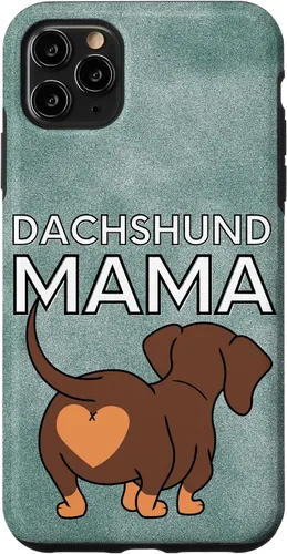 Vista 11 de Funda para iPhone 15 Dachshund Butt Heart Weiner Dog Case Mom Gift Girl Case