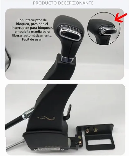 Vista 6 de YANGG Controles manuales para conducir con los pies, equipo de ayuda para discapacitados, mango para conductor, ayuda para pedales