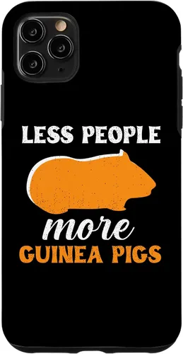 Vista 11 de iPhone 15 Less People More Guinea Pigs Case