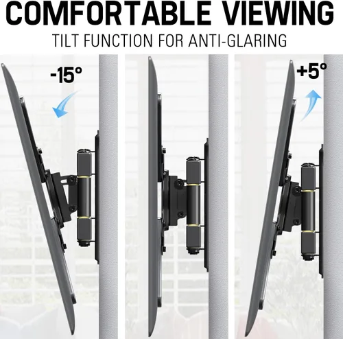 Vista 3 de Mounting Dream Soporte de pared para TV de movimiento completo, de 26 a 55
