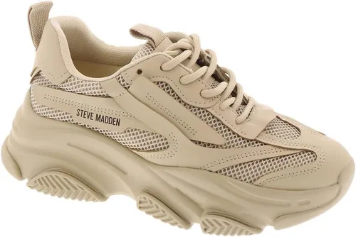 Vista 4 de Steve Madden - Tenis para mujer Possession, Bronceado, 6