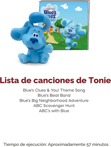 Vista 6 de Tonies Figura de juguete de audio azul de Blue's Clues & You!