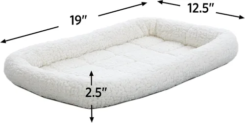 Vista 2 de MidWest Homes for Pets Cama para mascotas para transportar perros y transportador de viaje Cama para mascotas se adapta a transportadores