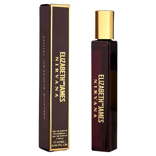 Vista 2 de Elizabeth and James Nirvana - Perfume Bourbon para mujer, mini bolígrafo EDP, 0.34 onzas