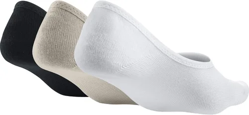 Vista 2 de Nike Womens 3-Pack Multicolor ligero Footie