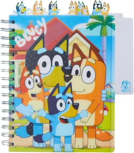 Vista 12 de Cuaderno de diario con pestañas Schitt's Creek - Rose Apothecary, encuadernado en espiral, 144 páginas rayadas, 8 x 7 pulgadas
