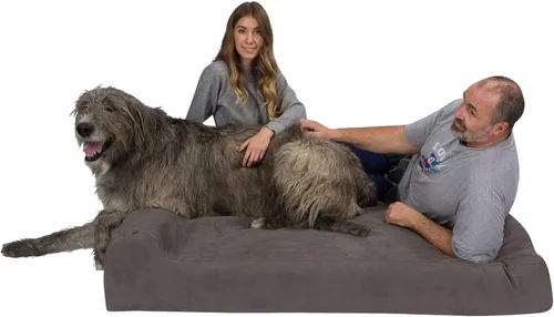 Vista 10 de Pet Support Systems Lucky Dog - Cama ortopédica de espuma viscoelástica de 7 pulgadas para perro, tamaño XXXL, azul